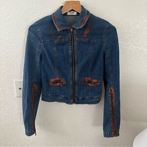 Moschino Denim Jean Jacket vintage